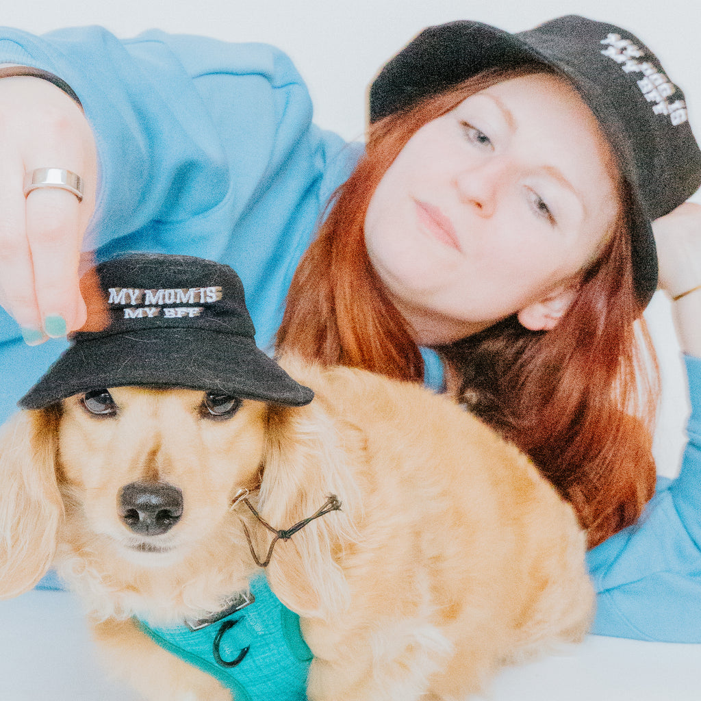 Dog Bucket Hat - My Mom is my BFF