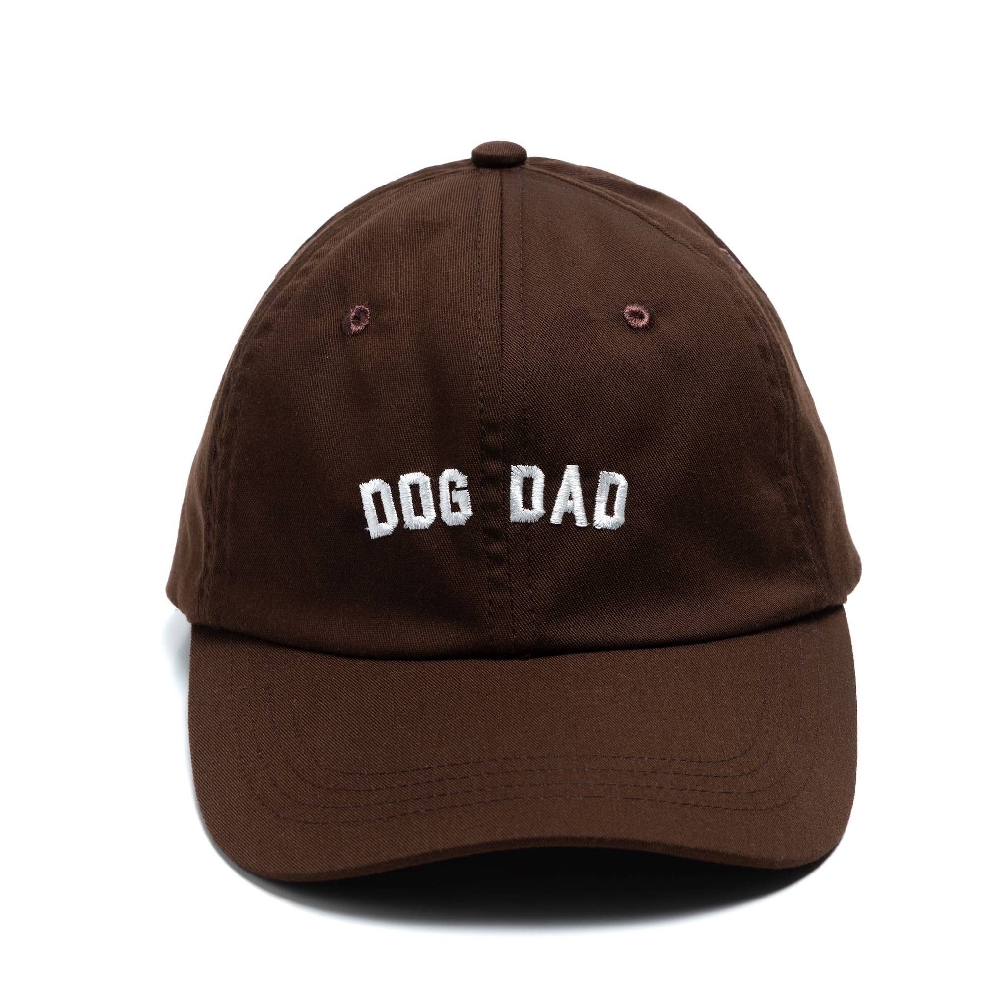 Dog Dad Brown Cap