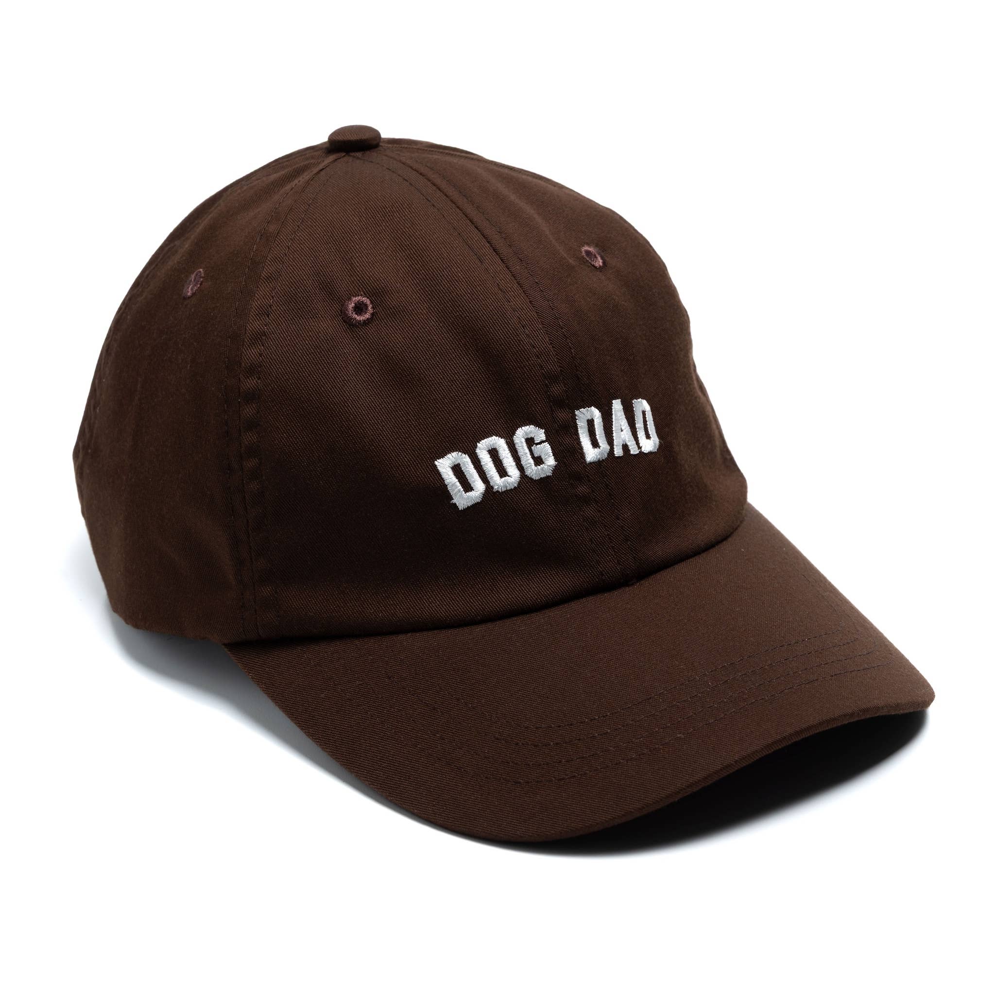 Dog Dad Brown Cap