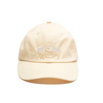 Dog Mom Yellow Cap