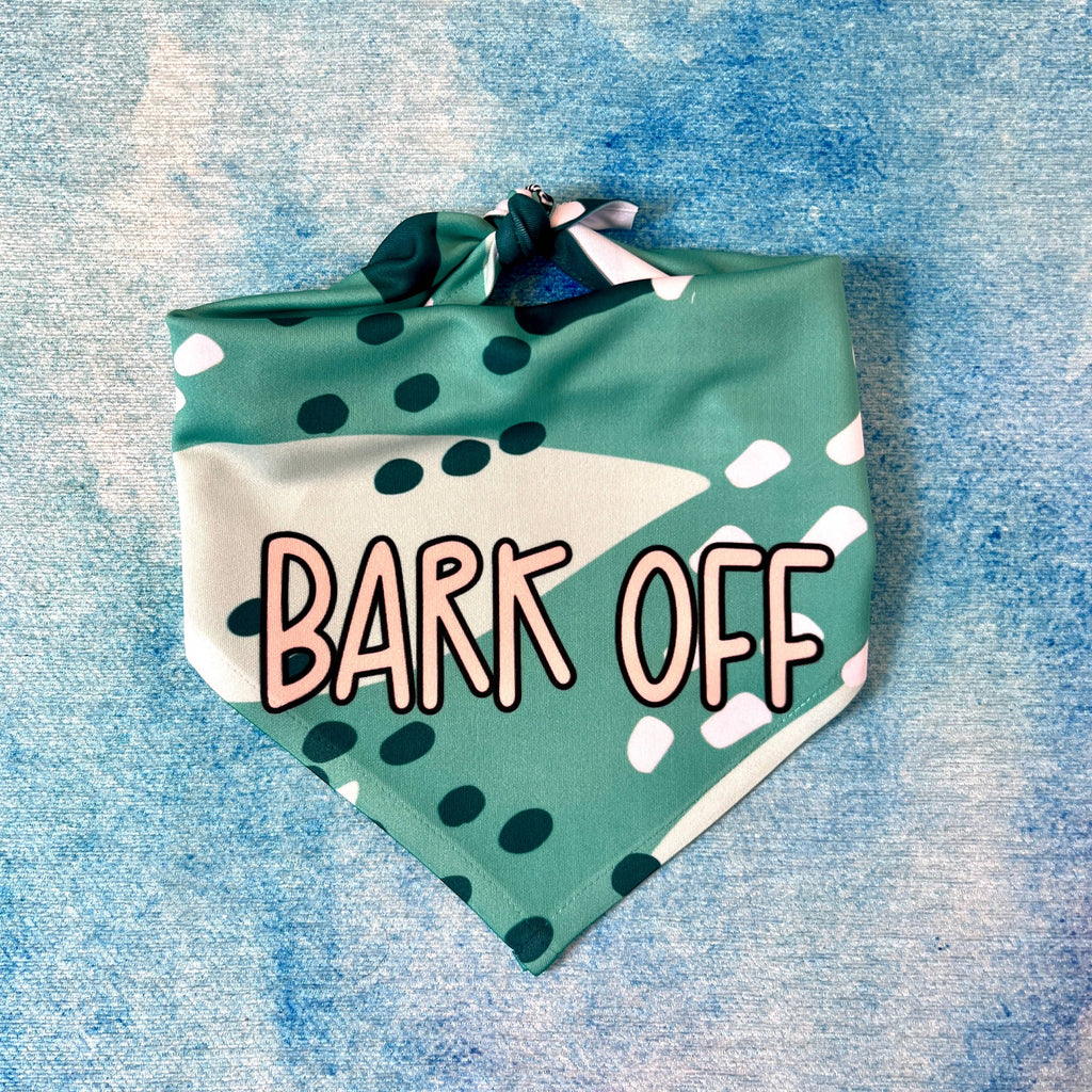 Bark Off | Funny Dog Bandana